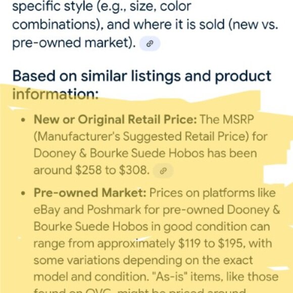 Dooney & Bourke Logo Lock shoulder hobo bag - Picture 7 of 7